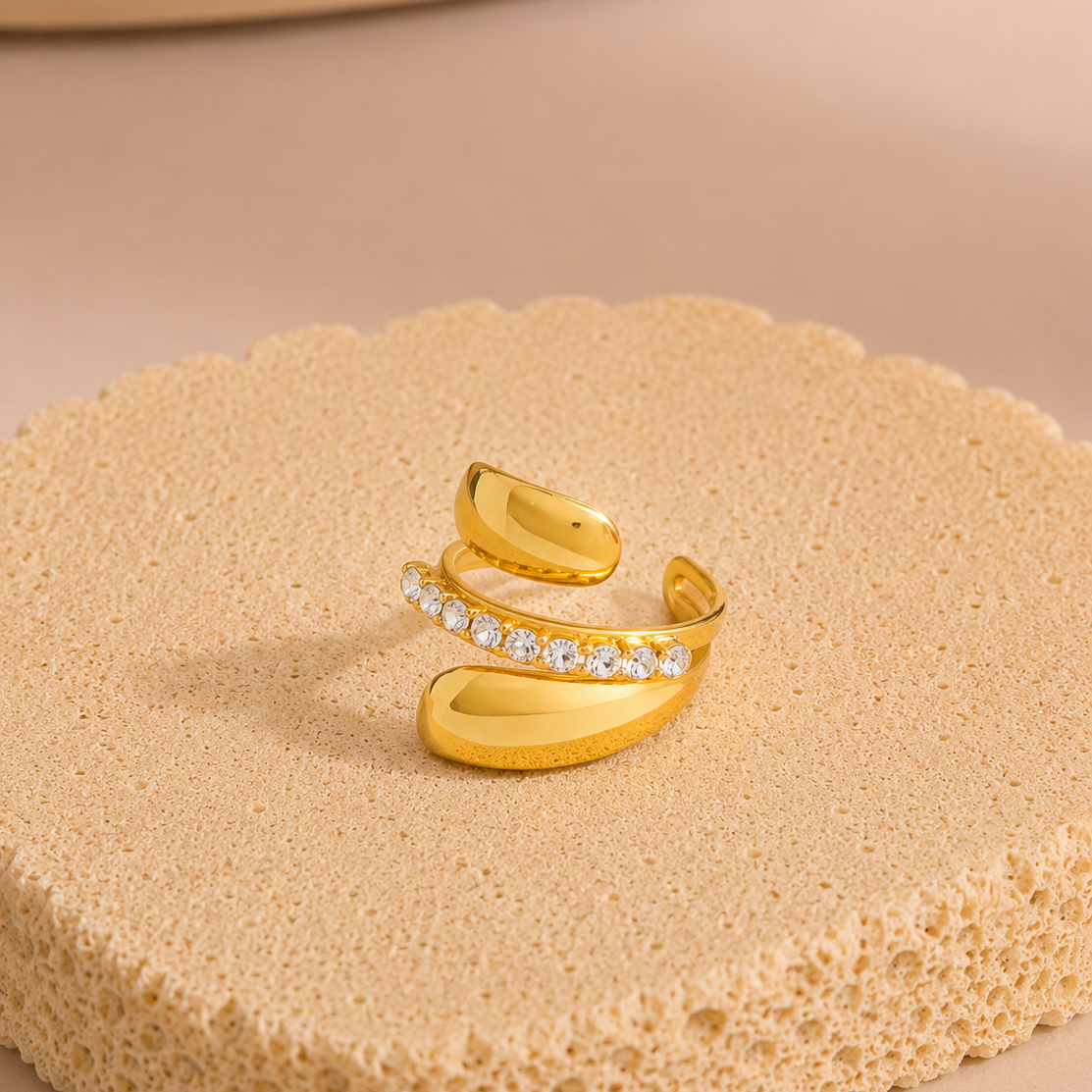 Bold Zircon Ring