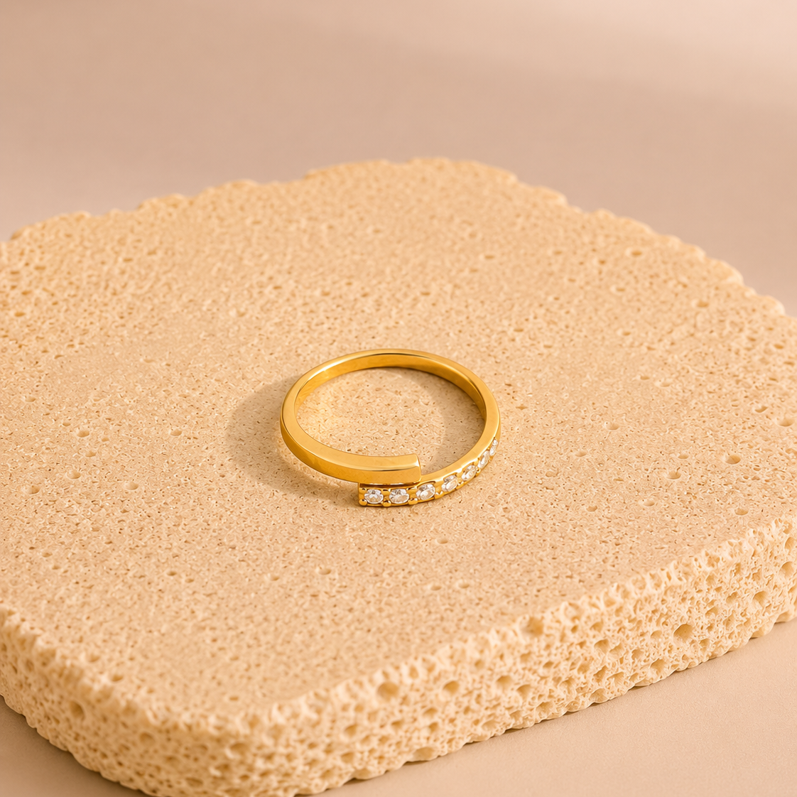 Open Diamond Ring