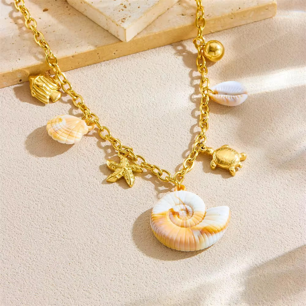 Ocean Conch Necklace