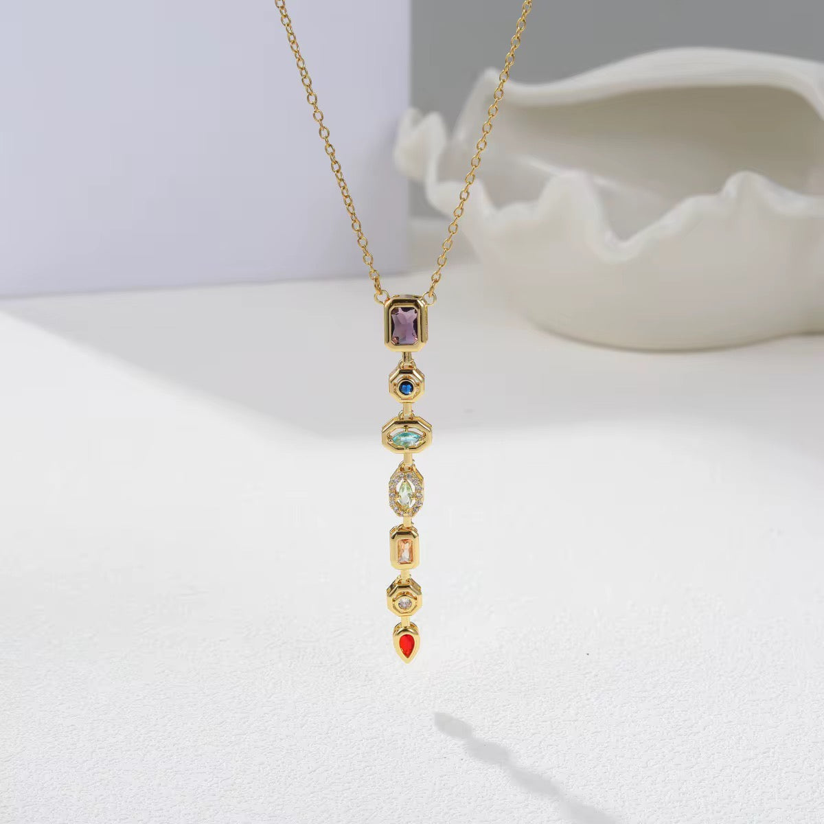 Vertical Bar Necklace
