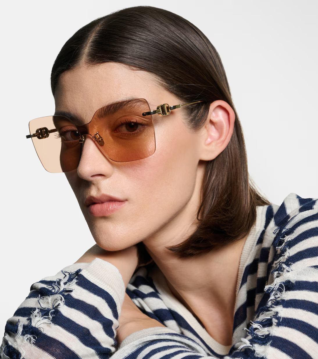 Dior CD Chain square sunglasses