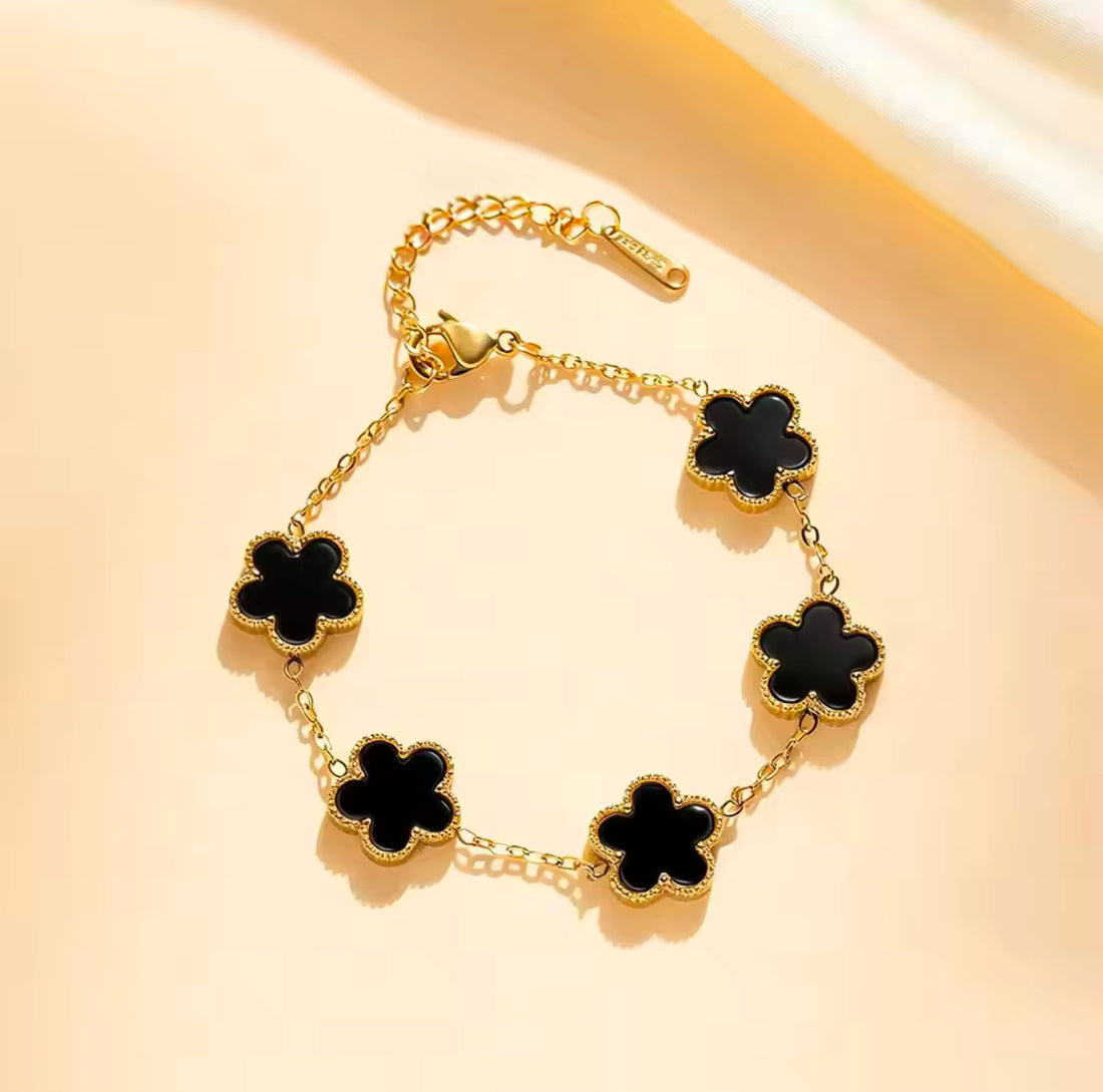 Five Leaf Clover Bracelet