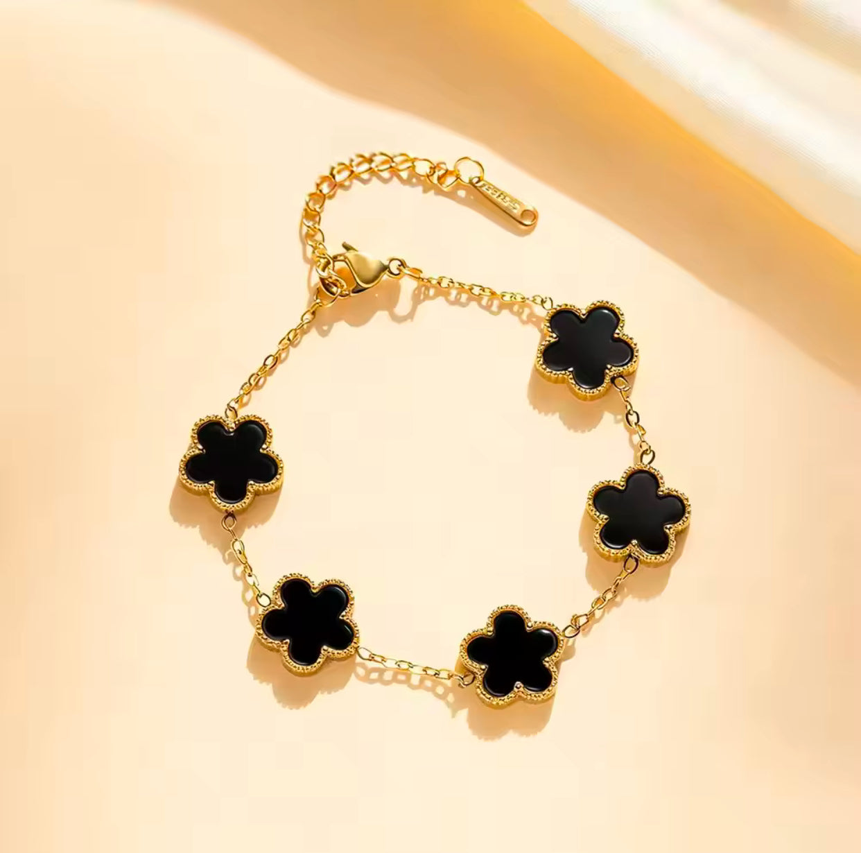 Five Leaf Clover Bracelet