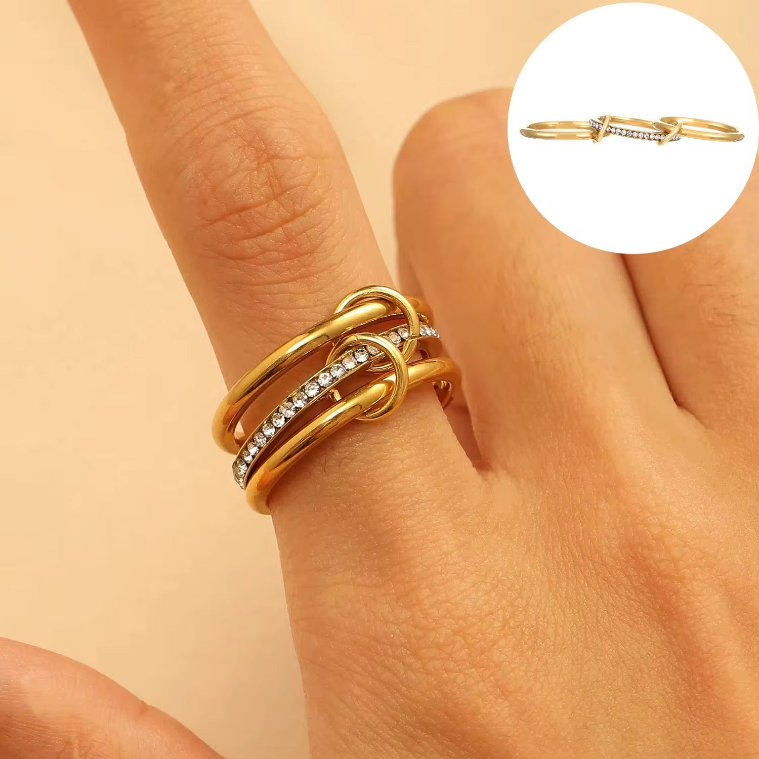 3*1 Zircon Ring
