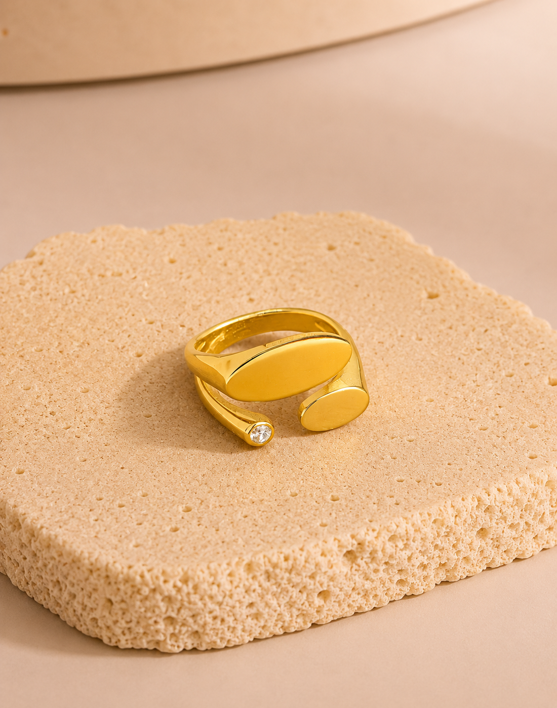 Irregular Diamond Ring