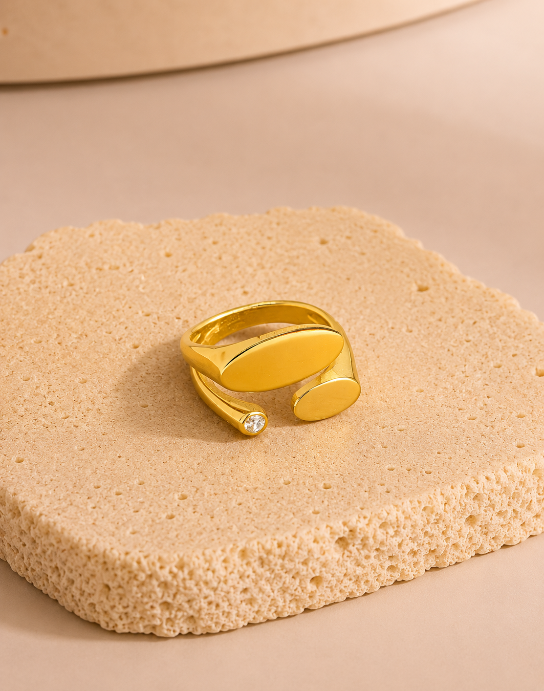 Irregular Diamond Ring