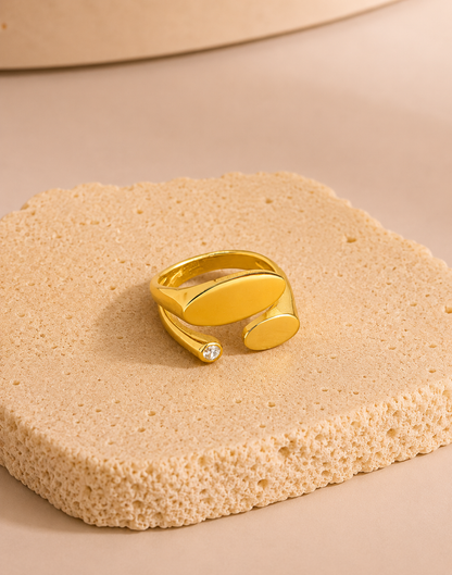 Irregular Diamond Ring