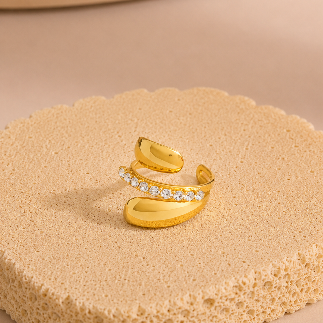 Bold Zircon Ring