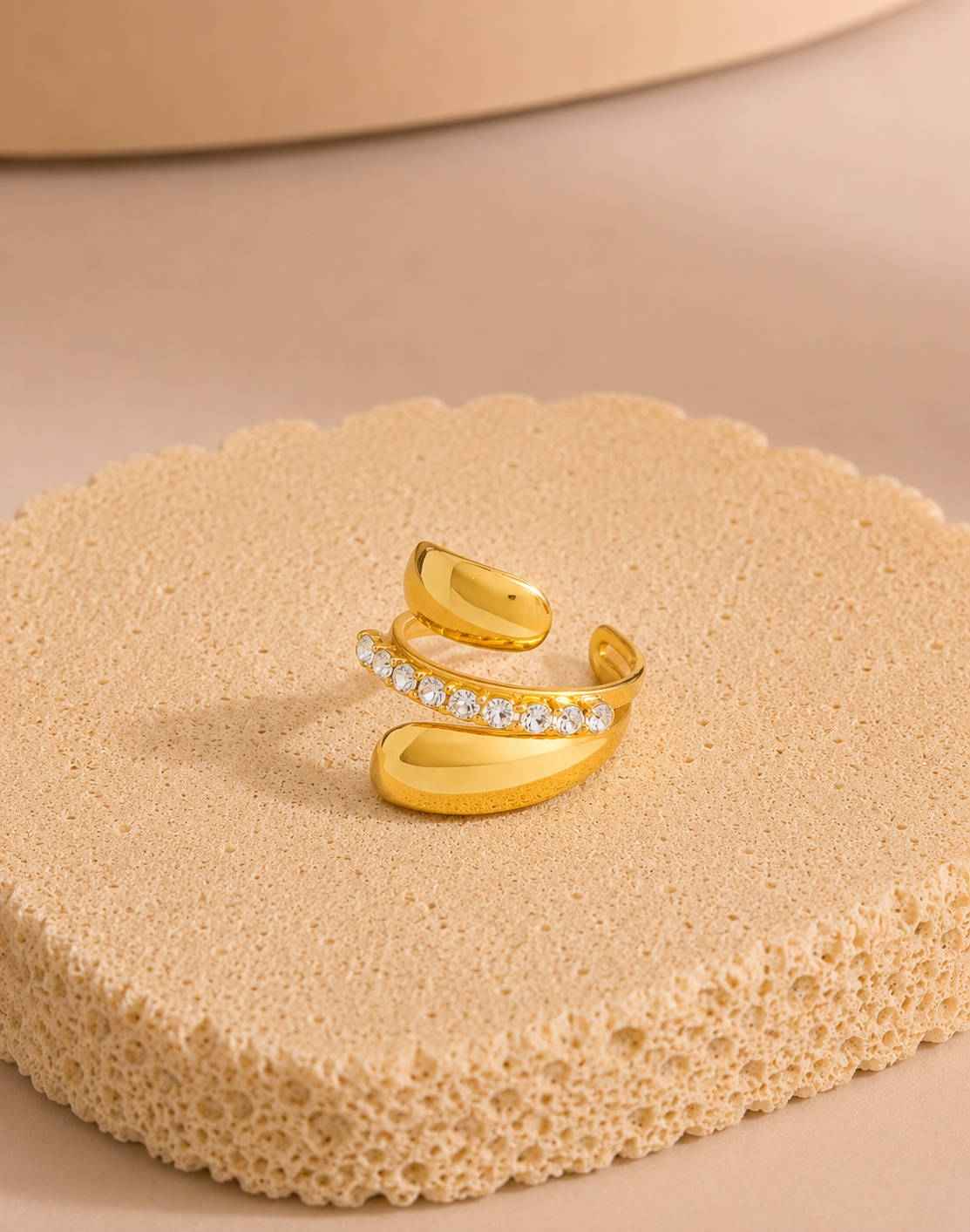 Bold Zircon Ring