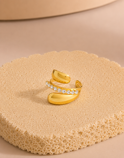 Bold Zircon Ring