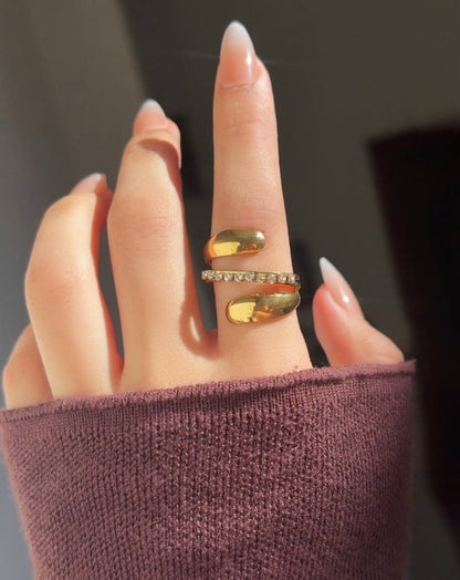 Bold Zircon Ring