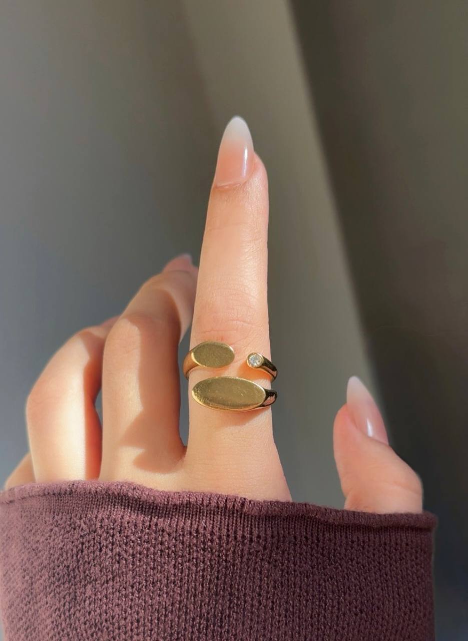 Irregular Diamond Ring
