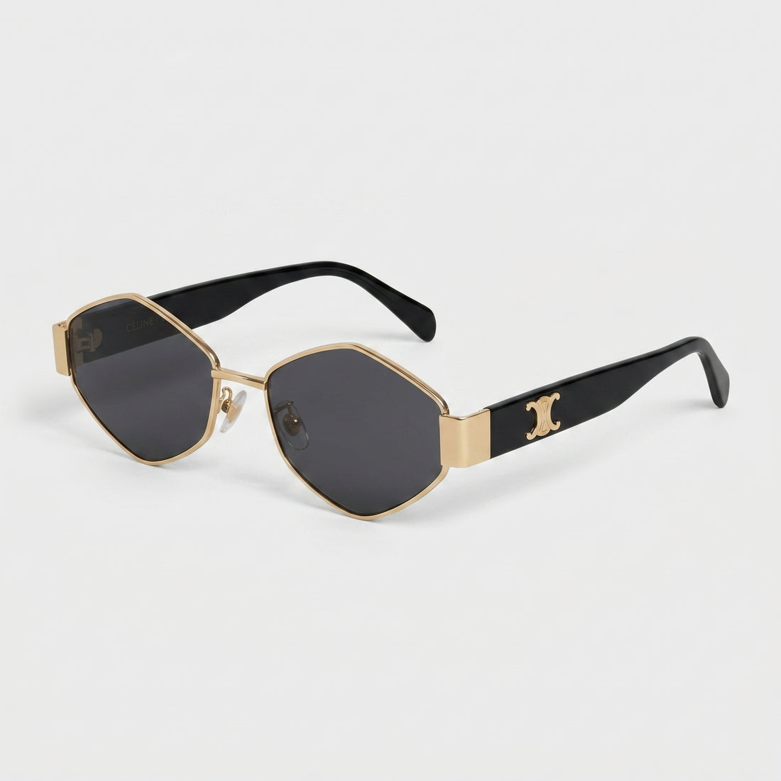 Celine Triomphe Hexagonal Sunglasses