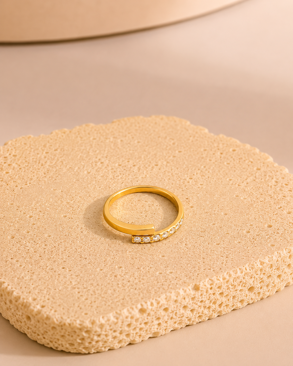 Open Diamond Ring