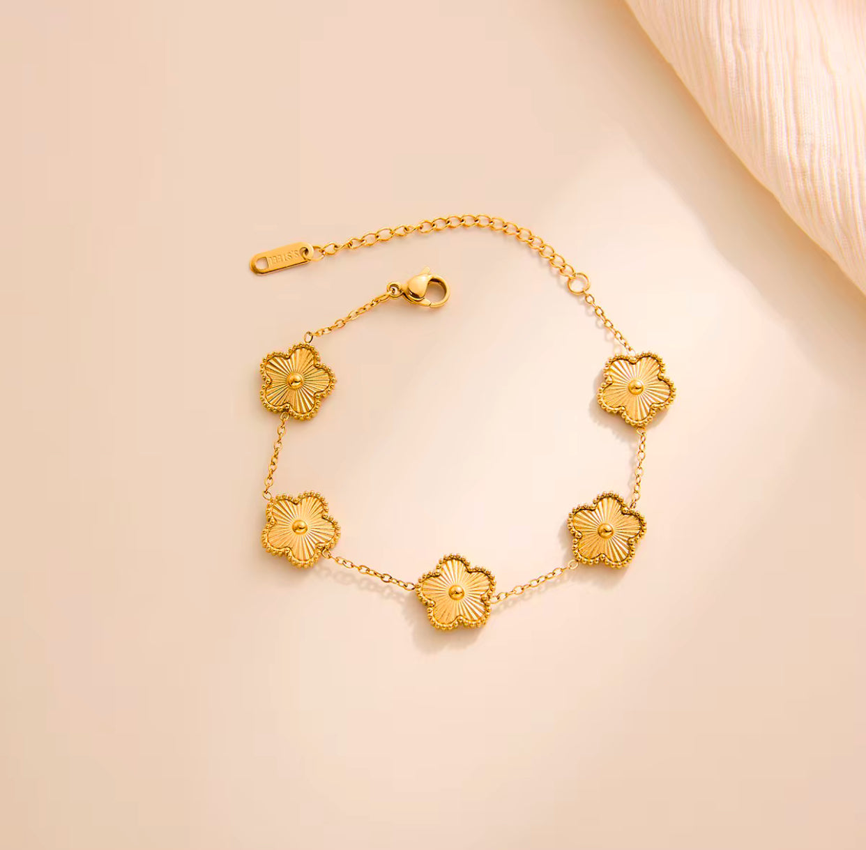 Five Leaf Clover Bracelet