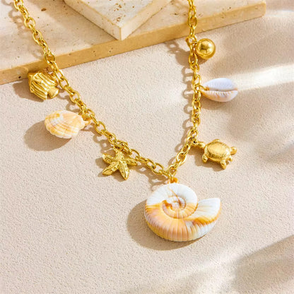 Ocean Conch Necklace