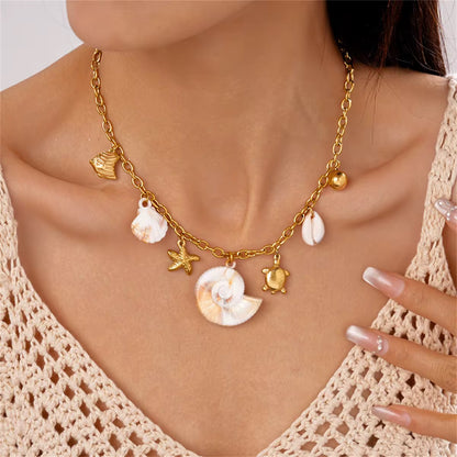 Ocean Conch Necklace