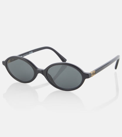 Miu Miu Regard oval sunglasses