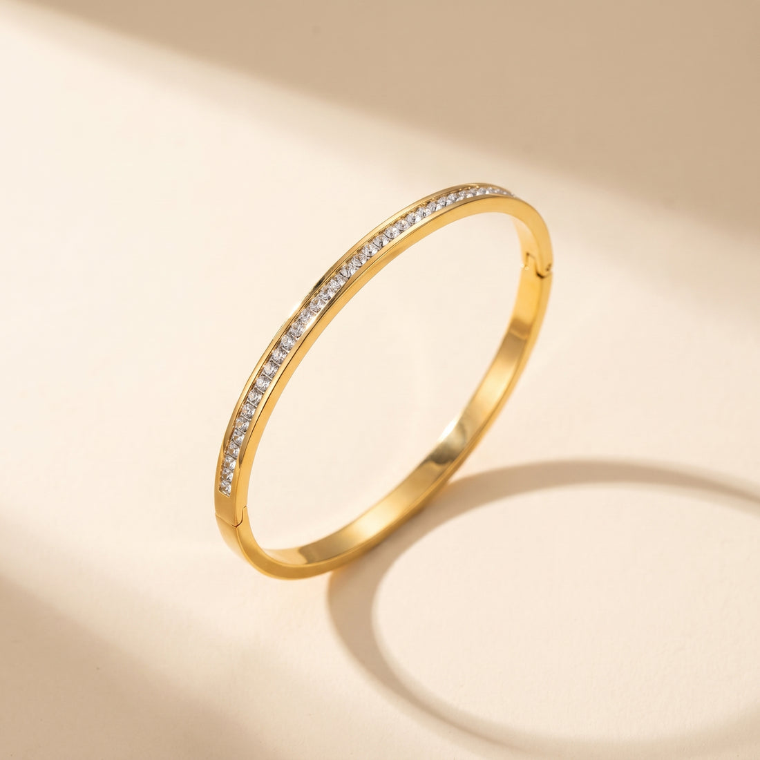 Rhinestone Studded Bracelet