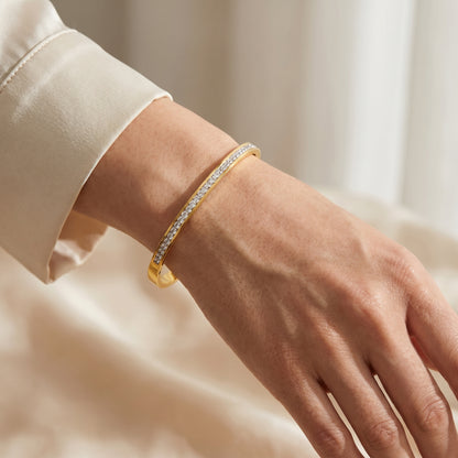 Rhinestone Studded Bracelet