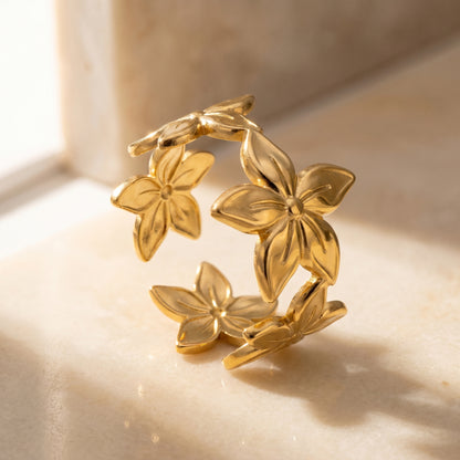 Flower Design Ring