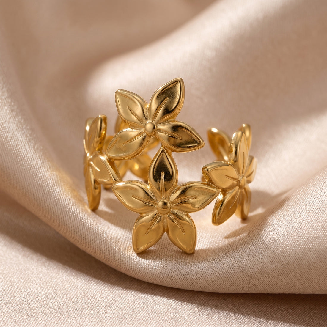 Flower Design Ring
