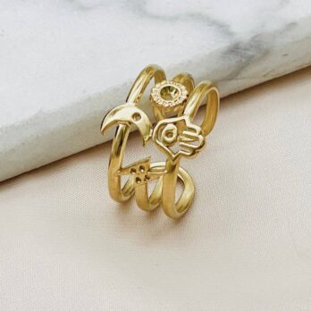 Mystic Symbols Ring