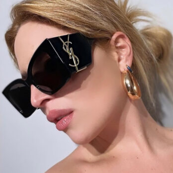 Yves Saint Laurent Oversize Sunglasses