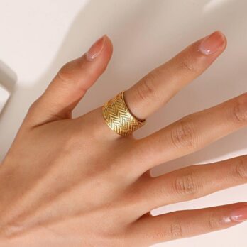 Chunky Gold Ring