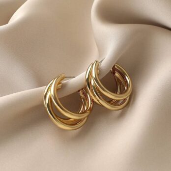 Triple Hoop Earrings