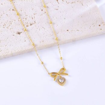 Bow Necklace