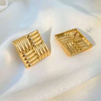 Square Statement Earrings