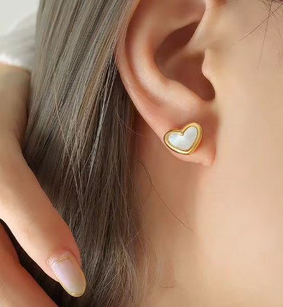 Heart Earrings - Image 2