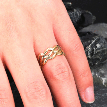 Geometric Chain Ring