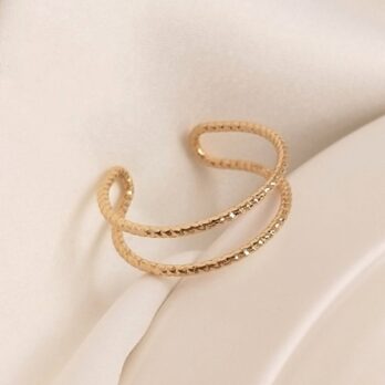 Double Layer Twisted Wire Ring