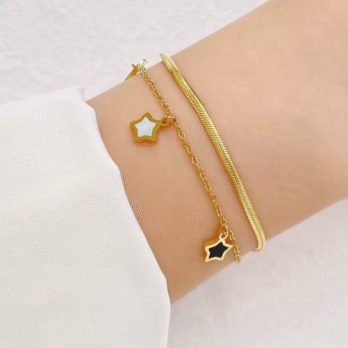 Double-layer Stars Bracelet