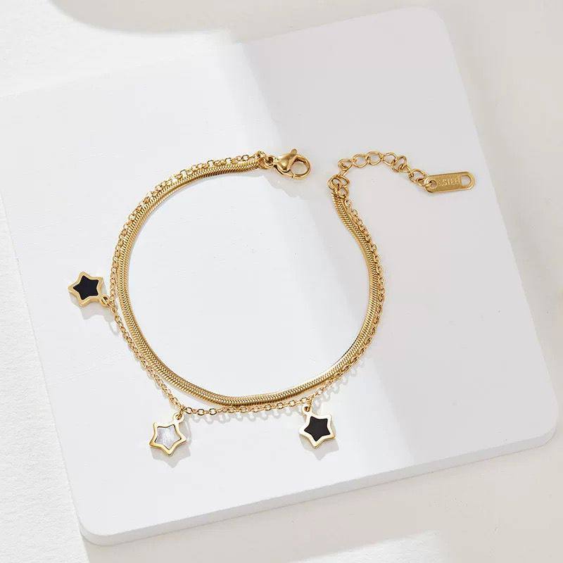 Double-layer Stars Bracelet