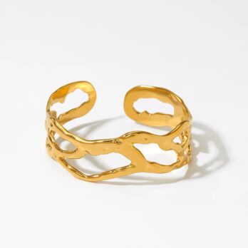 Hammered Cuff Bangle