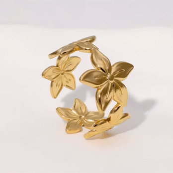 Flower Design Ring