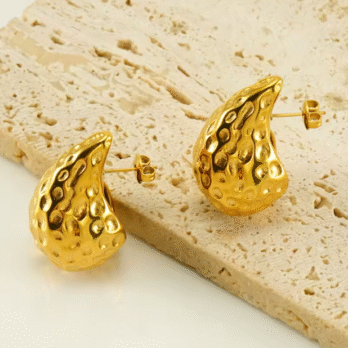 Water Drop Hammer Earrings