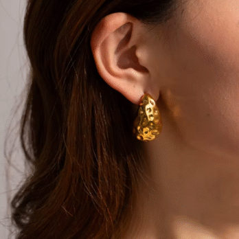 Water Drop Hammer Earrings