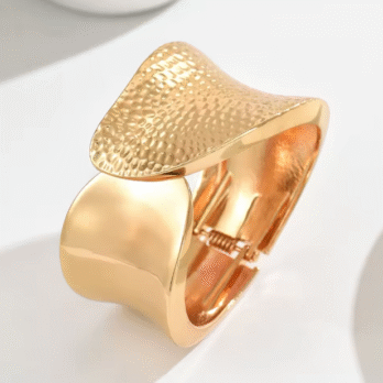 Leaf Shape Asymmetrical Bracelet