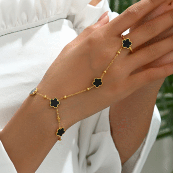 Five Leaf Clover Hand Chain