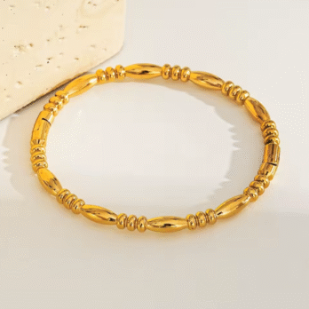 Bamboo Bead Bracelet