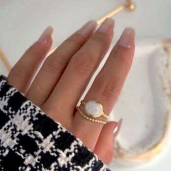 Oval Shape Open Ring