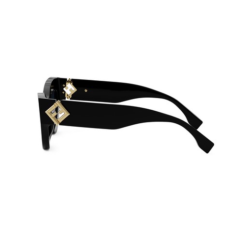 FENDI FF Diamonds Cat Eye Sunglasses - Image 4