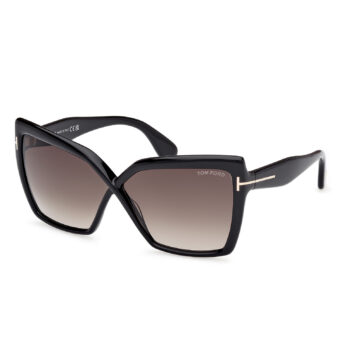 TOM FORD Fiore Acetate Butterfly Sunglasses